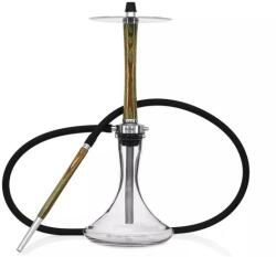 Nube Zebrano Hookah Original Stem Green-verde+Vas