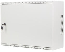 Lanberg rack szekrény 19" fali 4U+3U/540x200 alacsony profil, szürke (WAF1-5203-04-00S) - bbmarket