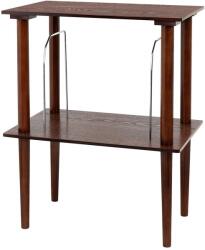 Victrola Wooden Stand with Record Holder Mobilier pentru discuri LP Dark Brown (<![CDATA[5060647650872]]>)