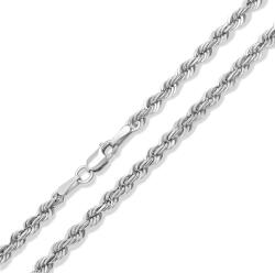 ÉkszerM Fehérarany Lánc (méret: 60) AU 94003