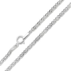 ÉkszerM Fehérarany Lánc (méret: 45) AU 94001