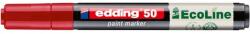 edding Lakkmarker, 2-3 mm, EDDING "50", piros (TED50P) - tintasziget