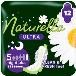 Naturella Ultra betétek (12 db/fólia) Night+