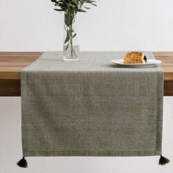  Napron masa 50x150cm cu ciucuri, Selendi Verde Fata de masa