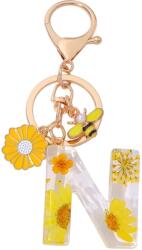 HARAHU Ábécé Kulcstartó - N/Sárga KP37847