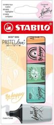 STABILO Textmarker Stabilo Boss mini Pastellove, 5 culori/set (SW07052910)