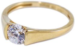 Ékszershop Sárga arany szoliter gyűrű (1282734)
