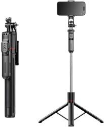 HARAHU Selfie Stick - trepied stabil cu control Bluetooth F16 - Negru KP37884
