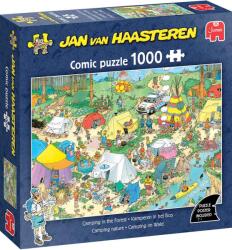 Jumbo - Jan van Haasteren - Kemping az erdőben 1000 darabos kirakó (1110100603)