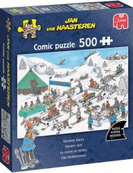 Jumbo - Jan van Haasteren - Rénszarvasverseny 500 darabos kirakó (1110100629)
