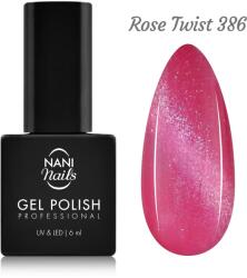 Naní Cat Eye gél lakk 6 ml - Rose Twist