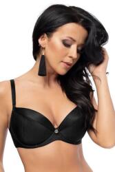 Gorsenia Toscana párnázott melltartó, fekete, 80G