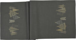 Sander Tiny Trees Loft asztali futó 50 x 150 cm szürke (827569-34)