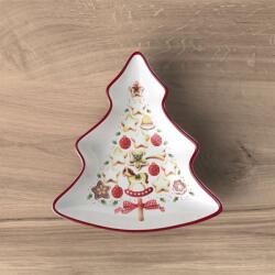 Villeroy & Boch Winter Bakery Delight karácsonyfa alakú tál kicsi 17cm (1486123870)
