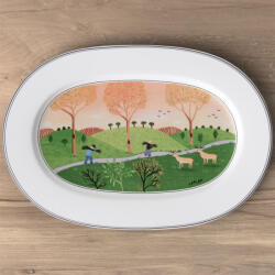 Villeroy & Boch Design Naif ovál sültestál 34x24 cm (1023372910)
