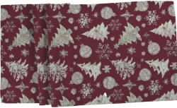Sander Crystal Tree asztali futó 50 x 140 cm piros (853169-26)