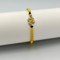 ElectraStore Bratara Handmade Golden Snake (C4136)