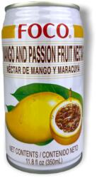 Foco Mangó-Maracuja Nektár, 350ml (Foco) (016229909055  17/07/2025 01/02/2026 (48db))