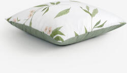 Goldea față de pernă 100% bumbac duo - miros de iasomie cu verde salvie 40 x 40 cm