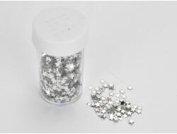  Csillag flitter ezüst - papelito