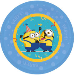 Procos Minyonok The Rise of Gru micro prémium műanyag lapostányér 4 db-os szett 21 cm (PNN97112)