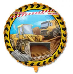  Építkezés Grabber fólia lufi 46 cm (PNN95478) - oliviashop