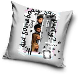 Jóbarátok Party párnahuzat 40x40 cm Velúr (CBX211015FR) - oliviashop