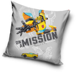  Transformers Mission párnahuzat 40x40 cm Velúr (CBX245001TRA) - oliviashop