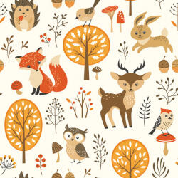  Állatos Forest Friends szalvéta 20 db-os 33x33 cm (PKK029101) - oliviashop