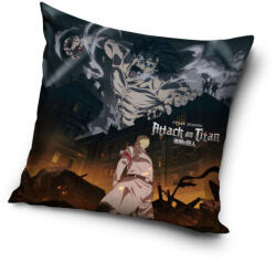  Attack on Titan Final párnahuzat 40x40 cm Velúr (CBX241003AOT) - oliviashop