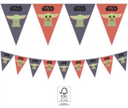  Star Wars The Mandalorian zászlófüzér FSC 2, 3 m (PNN93133) - oliviashop