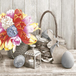  Húsvét Composition szalvéta 20 db-os 33x33 cm (PKK030138) - oliviashop