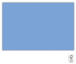  Kék Unicolour Blue papír asztalterítő 120x180 cm FSC (PNN92114) - oliviashop