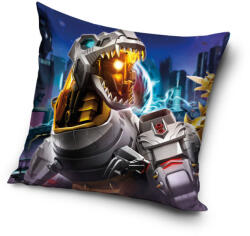  Transformers Dinosaur párna, díszpárna 40x40 cm (CBX241027TRA)