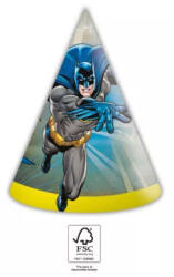  Batman Rogue Rage parti kalap, csákó 6 db-os FSC (PNN93360) - oliviashop