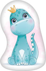 Dinoszaurusz Crown formapárna, díszpárna 40x27 cm (CBX235060KSZ)