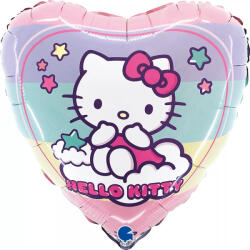 Hello Kitty Rainbow fólia lufi 46 cm (GBBL18063) - oliviashop