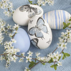  Húsvét Decoupage Eggs szalvéta 20 db-os 33x33 cm (PKK042667)