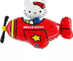  Hello Kitty Airplane Red fólia lufi 76 cm (GBBL150R) - oliviashop