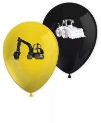  Építkezés Grabber léggömb, lufi 8 db-os (PNN95477)