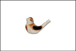  Kerámia Madársíp - fehér-barna (PZ-40084)