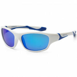 Koolsun Ochelari de soare KOOLSUN, 3-8 ani - Sport- White Royal Blue
