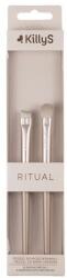 KillyS Accesorii Eyeliner & Eyebrow Brush Set Pensule ă