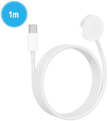 FixPremium Încărcător magnetic rapid pe cablu USB-C pentru Apple Watc, 1 m, plastic, bulk
