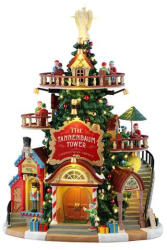 Lemax the tannenbaum tower christmas shops Santa's Wonderland 2025 - dekorfalvak