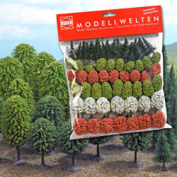  Busch Lombos fa és fenyőfa készlet, 30 - 50 mm, 65 db (9769)