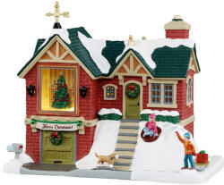 Lemax the little brick house Caddington Village 2025