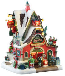 Lemax the elf service sleigh & sled repair Santa's Wonderland 2025 - dekorfalvak