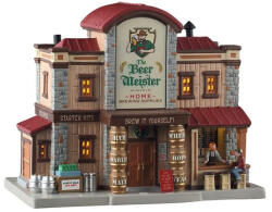 Lemax the beer meister home brewing supplies Harvest Crossing 2025 - dekorfalvak