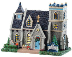 Lemax st. oswald's church Caddington Village 2025 - dekorfalvak